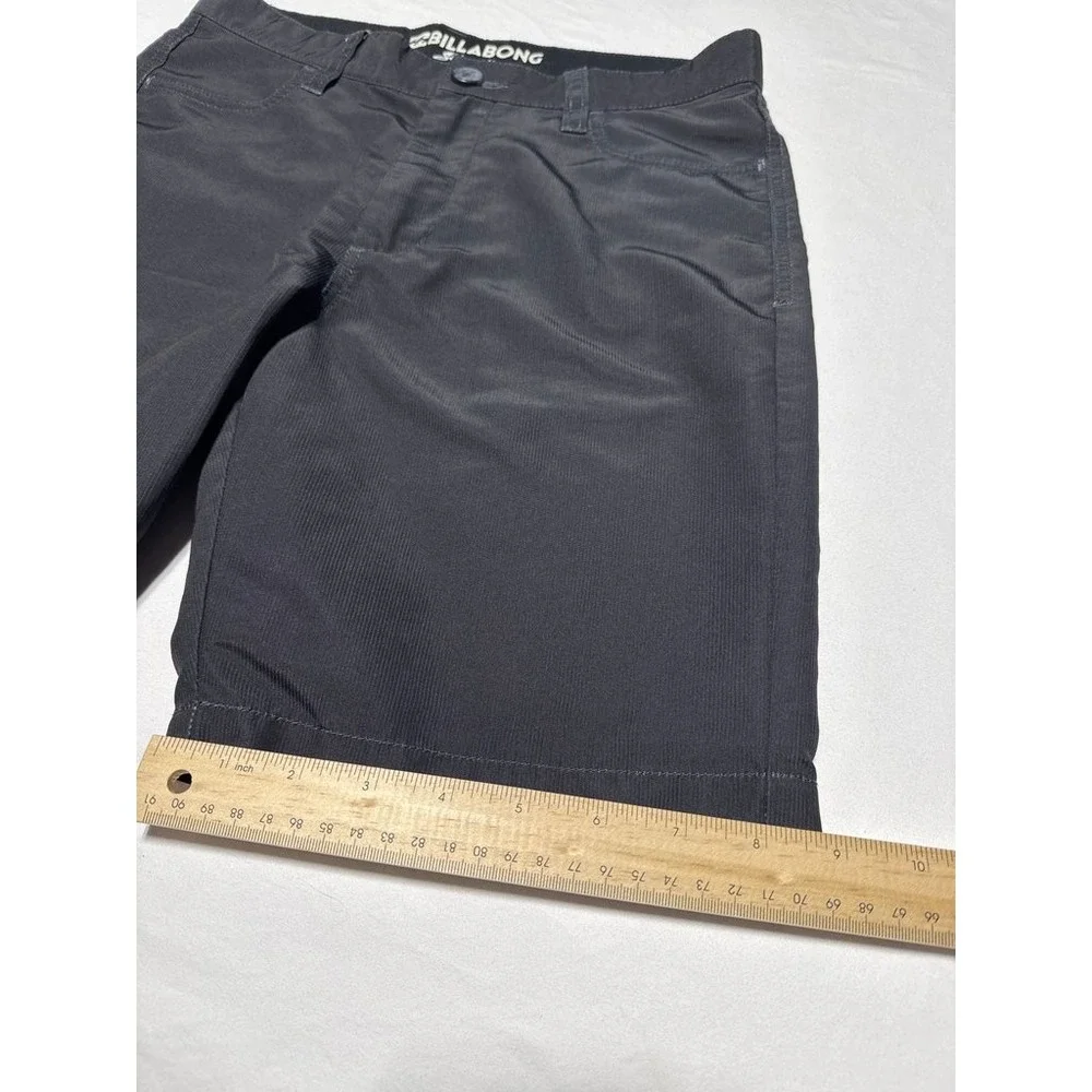 Billabong Submersibles Mens Black Hybrid Shorts Size 27 Casual Summer